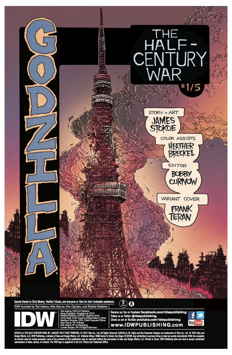 Illustration for article titled This is probably the best-looking Godzilla comic you've ever read